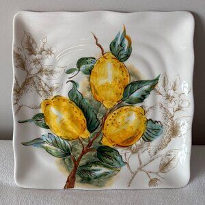 Maxcera Square Lemon Salad Plates